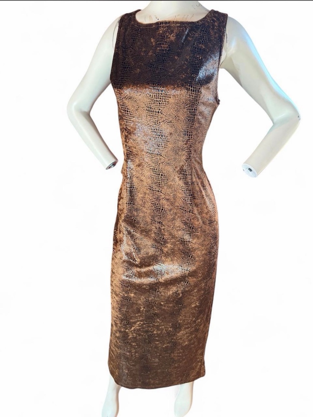 NWT Rampage Vintage snake print dress